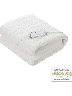 Wärmeunterbett "Maxi Fleece HU 672" in Weiß