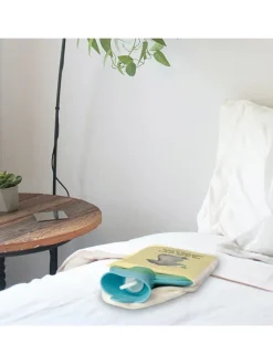 Wärmflasche Elefant Biene mit Spruch in Gelb Pastell