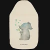 Wärmflasche Elefant Seifenblasen ohne Spruch in Weiß