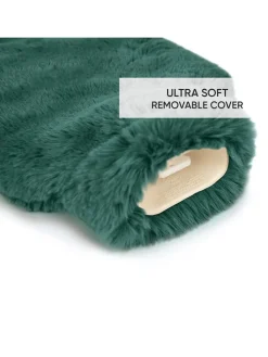 Wärmflasche in Grün