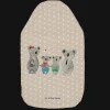 Wärmflasche Koala Familie zwei ohne Spruch in Grau Pastell