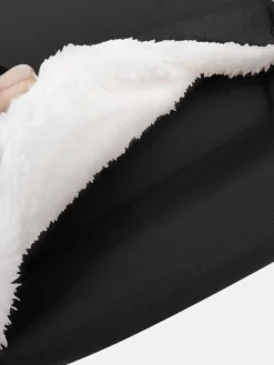 Wärmflasche mit Gürtel und Bezug Nikiski in Schwarz