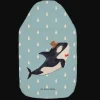 Wärmflasche Orca Zylinder ohne Spruch in Blau Pastell