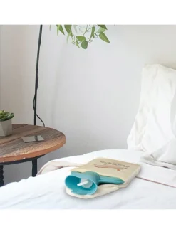 Wärmflasche Pferd Springen mit Spruch in Vintage