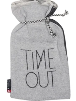 Wärmflasche "Savona - Time Out" in Hellgrau - 2 l