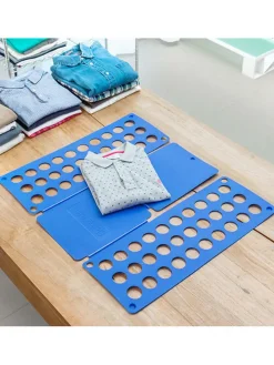 Wäschefaltbrett in Blau