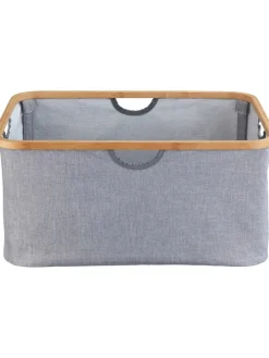 Wäschekorb "Bahari" in Grau - 50 l