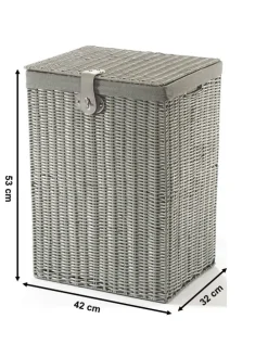 Wäschekorb GRTEXTBIN in Grau