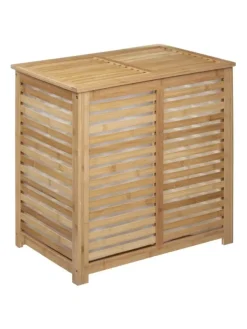 Wäschekorb in braun