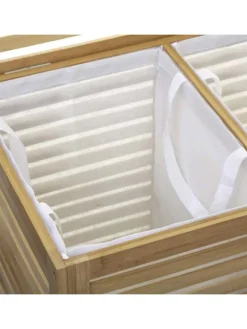 Wäschekorb in braun