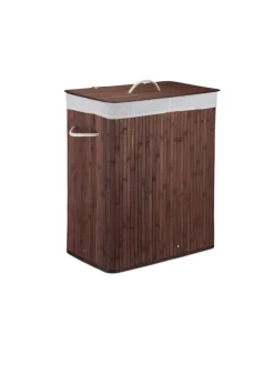 Wäschekorb in Braun - (B)55 x (H)63 x (T)35 cm