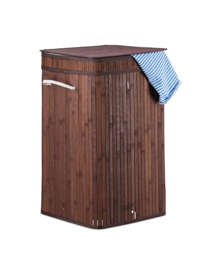 Wäschekorb in Braun - (B)36 x (H)63 x (T)36 cm