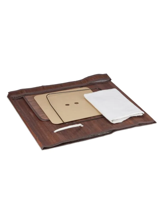 Wäschekorb in Braun - (B)36 x (H)63 x (T)36 cm