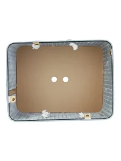 Wäschekorb in Grau - (B)43,5 x (H)65,5 x (T)33,5 cm