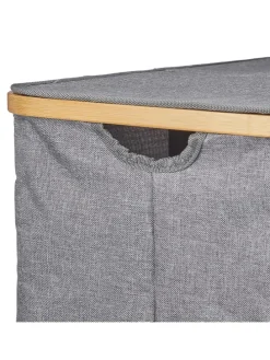 Wäschekorb in Grau - (B)54 x (H)50 x (T)33,5 cm