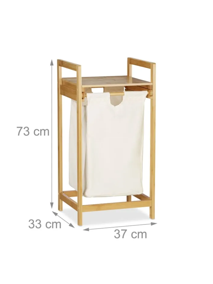 Wäschekorb in Natur - 30 l