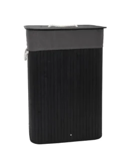 Wäschekorb in schwarz