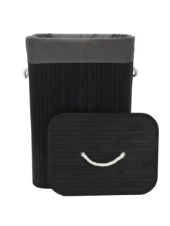 Wäschekorb in schwarz