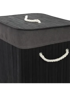 Wäschekorb in schwarz