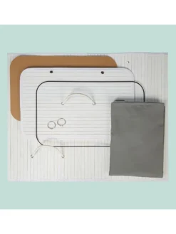 Wäschekorb in Weiß - (B)52 x (H)63 x (T)32 cm