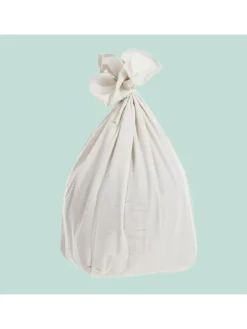 Wäschekorb in Weiß - (B)40 x (H)60 x (T)30 cm