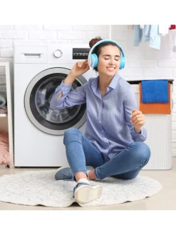 Wäschekorb in Weiß - (B)55 x (H)63 x (T)35 cm