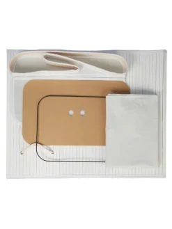 Wäschekorb in Weiß - (B)55 x (H)63 x (T)35 cm