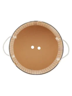 Wäschekorb in Weiß - (H)63 x Ø40 cm