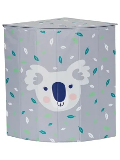 Wäschekorb "Koala" in Grau - (B)35 x (H)50 x (T)35 cm