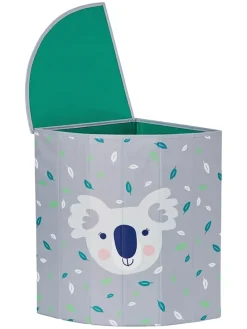 Wäschekorb "Koala" in Grau - (B)35 x (H)50 x (T)35 cm