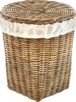 Wäschekorb KUBUS1 in Braun