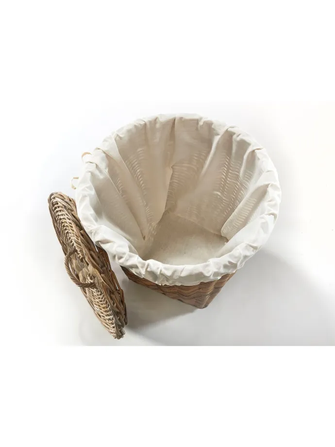 Wäschekorb KUBUS1 in Braun