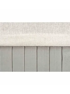 Wäschekorb mit Deckel BAMBOO in Hellgrau