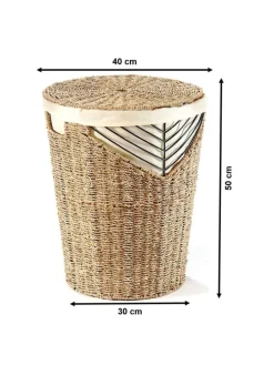 Wäschekorb PEAKSORT in Braun