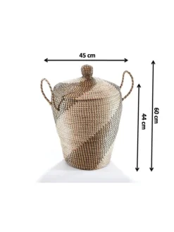 Wäschekorb SNAKEGRASS45 in Braun