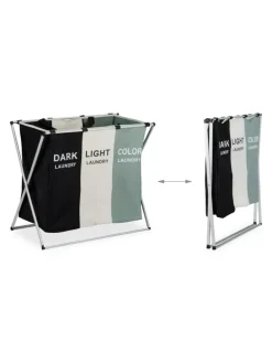 Wäschesammler in Mehrfarbig - (B)65 x (H)60 x (T)36,5 cm