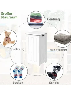 Wäscheschrank 34L in Weiß