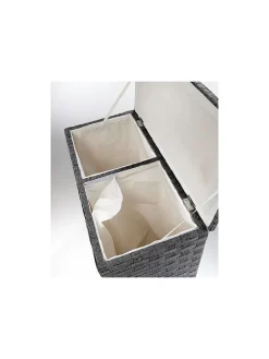 Wäschesortierer NYLONDIVIDEBW in Schwarz