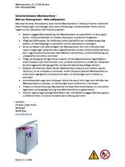 Wäschesortierer NYLONDIVIDEGR in Grau