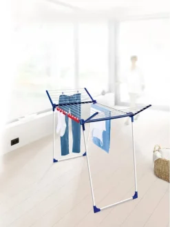 Wäscheständer "Pegasus 180 Solid" in Dunkelblau - (B)157 x (H)87 x (T)66 cm