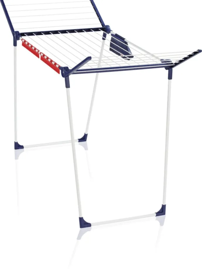 Wäscheständer "Pegasus 180 Solid Plus" in Dunkelblau/ Weiß - (B)157 cm