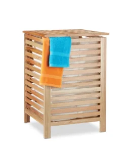 Wäschetruhe in Natur - 90 l