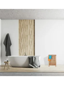 Wäschetruhe in Natur - 90 l