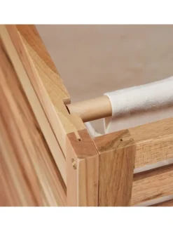 Wäschetruhe in Natur - 90 l