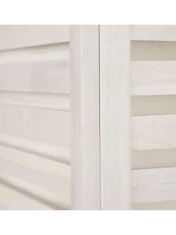 Wäschetruhe in Weiß - 52 l