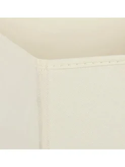 2x Aufbewahrungsbox in Beige - 30 cm