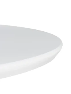 2x Beistelltisch in Weiß - (H)60 x Ø 60 cm