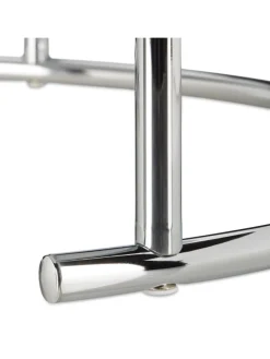 2x Beistelltisch in Weiß - (H)60 x Ø 60 cm