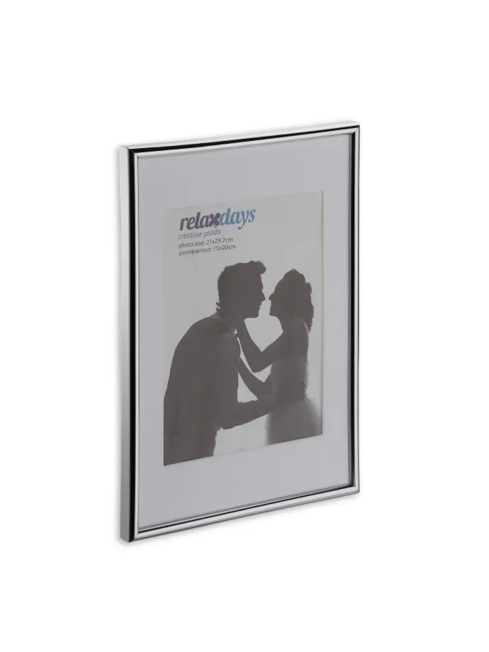 2x Bilderrahmen A4 in Silber