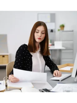 2x Dokumentenablage in Natur - DIN A4